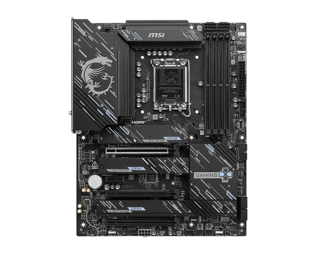 MSI Motherboard Z890 GAMING Plus WIFI7 For Intel Ultra Processors view 2